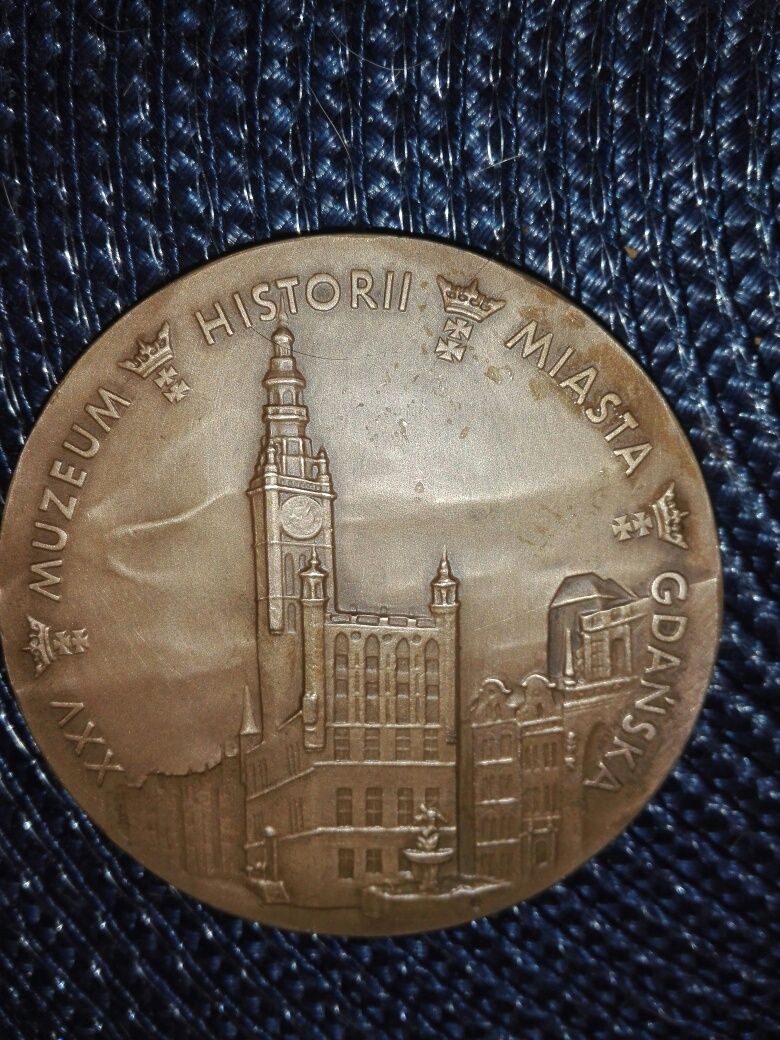 Medal XXV Muzeum Historii Miasta Gdańska rezerwacja