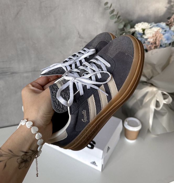36-41 р кросівки Adidas Gazelle Bold grey