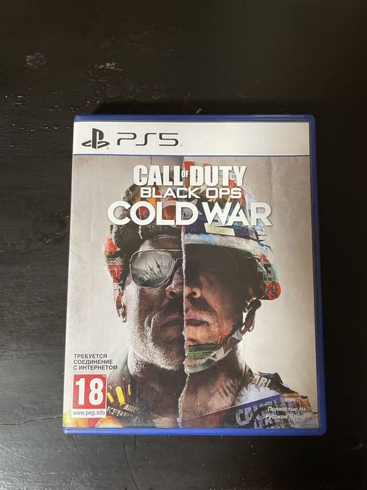 Call of duty Black Ops Cold War PS 5 диск;