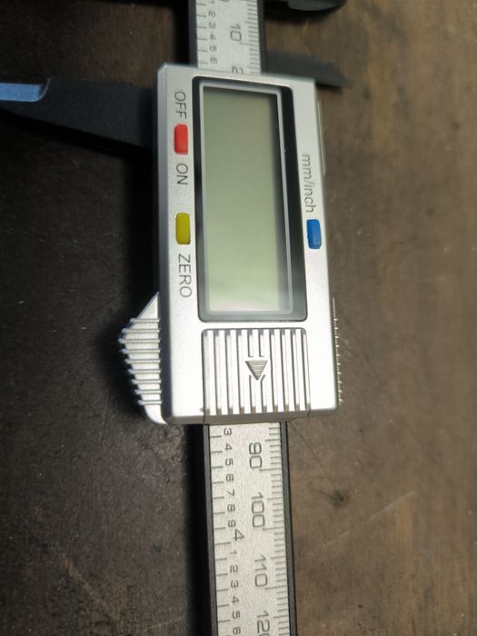 Paquímetro digital mm/inch