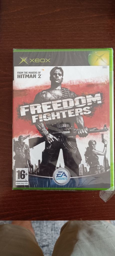 Xbox Freedom Fighters Nowy folia