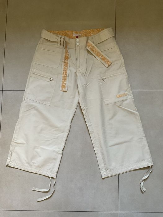 Spodnie letnie damskie 3/4 - Reebok