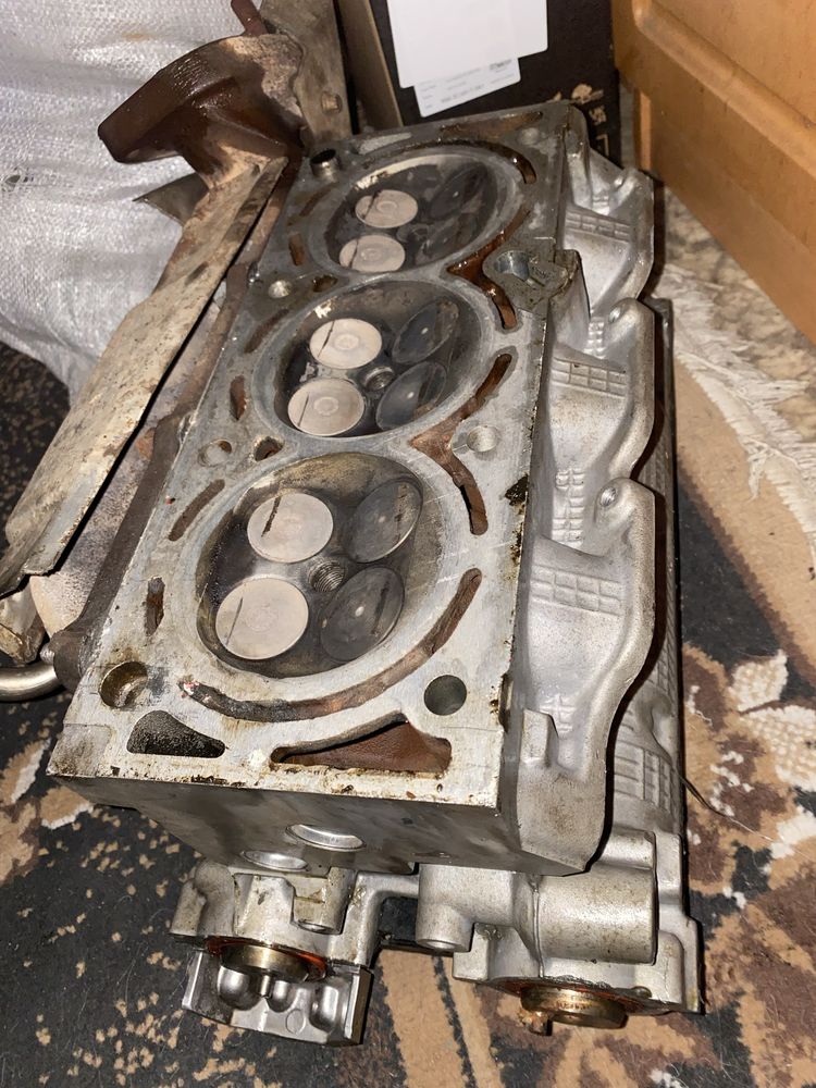 Головка блока циліндрів opel omega b V6, гбц x25xe, x30xe