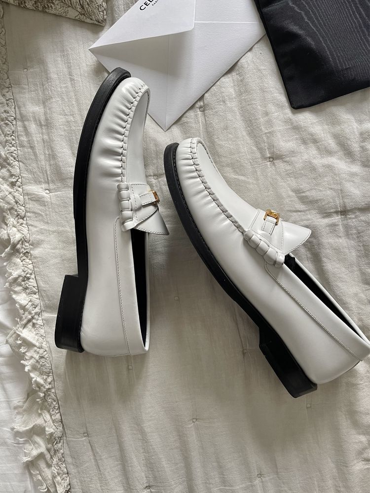 Celine designer luksusowe buty loafersy mokasyny