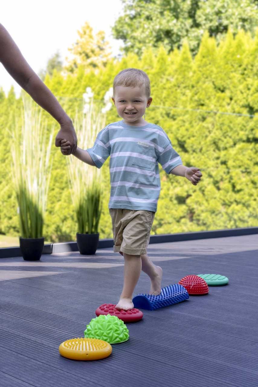 TULLO 490 SENSORYCZNA ŚCIEŻKA zdrowia 6 sztuk do ćwiczeń