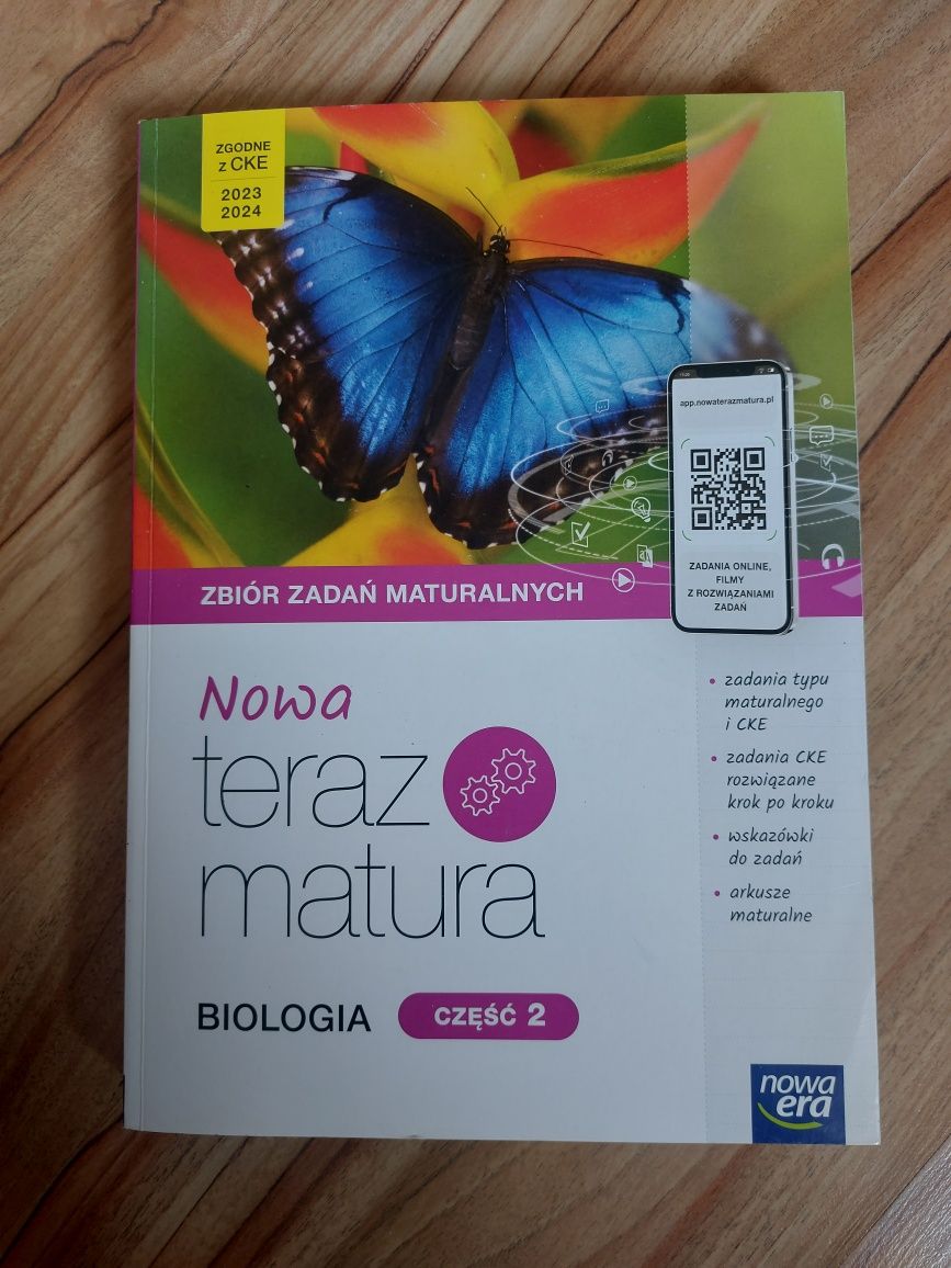 Zbiór zadań maturalnych Nowa Teraz matura Biologia Cz. 2