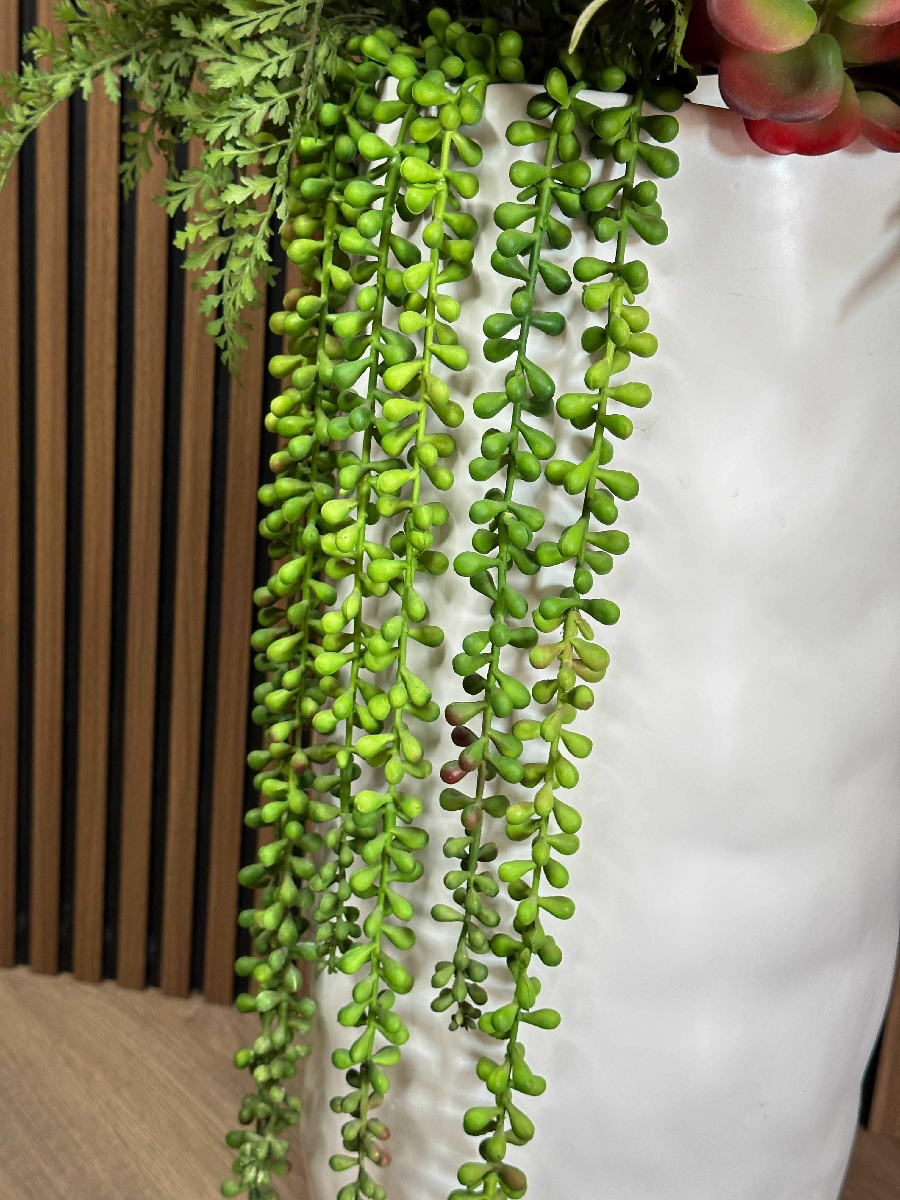 Sztuczne Sukulenty Echeweria Aloes Wysoka Jakość 90 cm