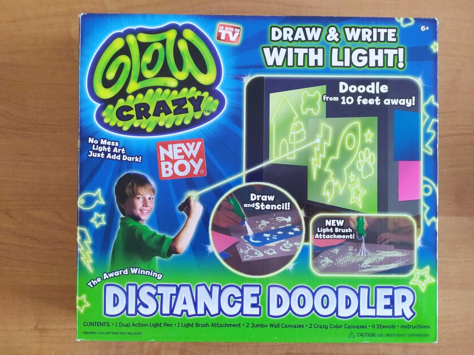 Zestaw do malowania światłem świecący długopis Distance Doodler