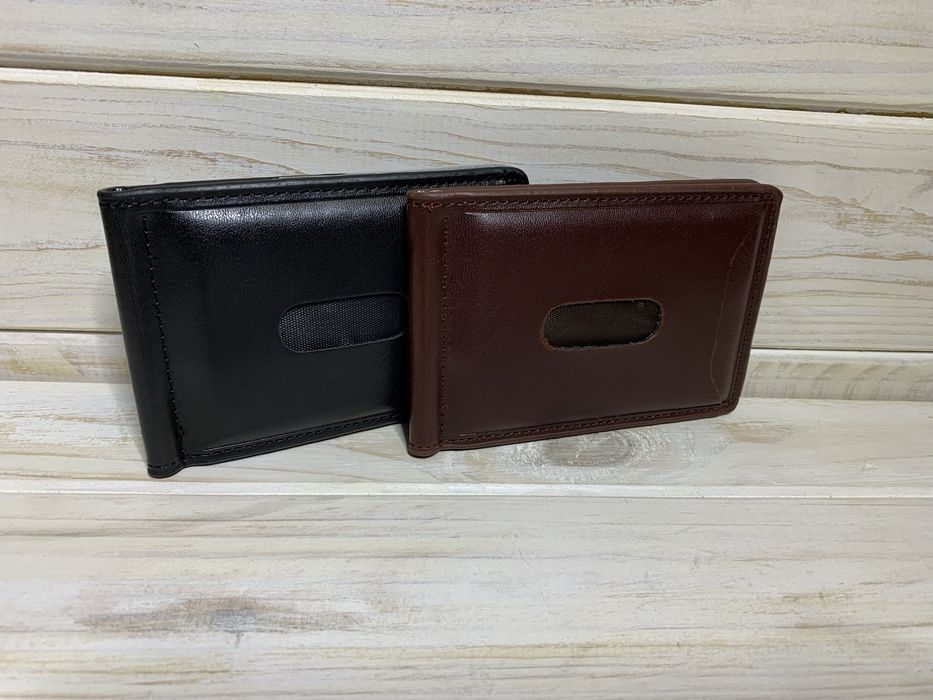 Зажим кошелек для денег затискач скоба