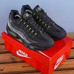 (1951) Чоловічі Кросівки Nike Air Max 95 чорні з салатовим (41-46)