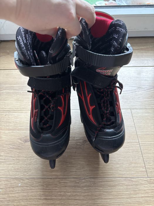 Łyzwy dla chlopca r 30-34 stan dobry