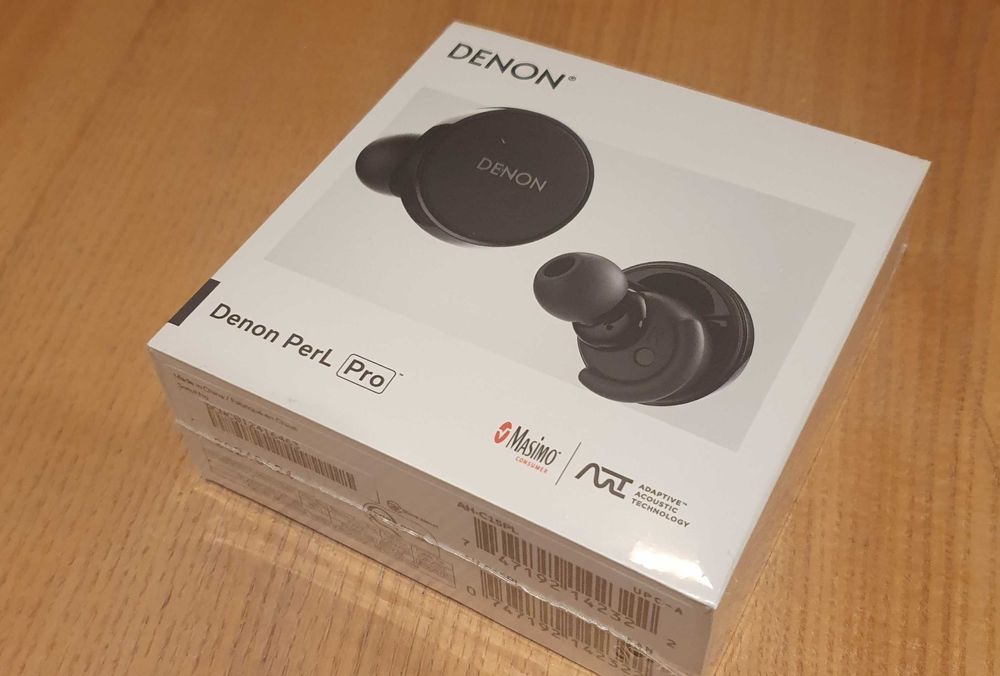 nowe sluchawki denon perl pro