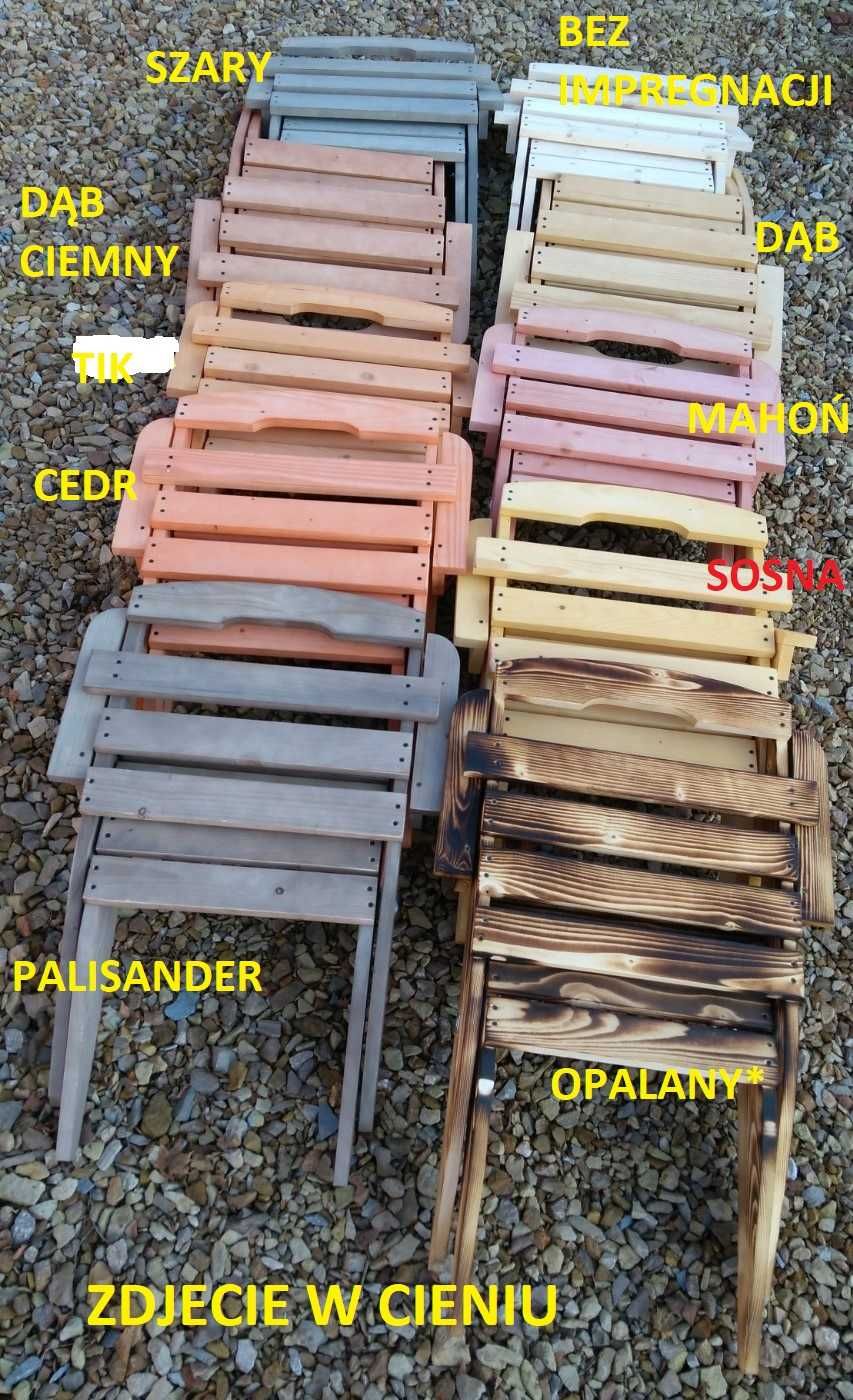 Meble ogrodowe składane, stół i 6 krzeseł, meble ogrodowe drewniane,