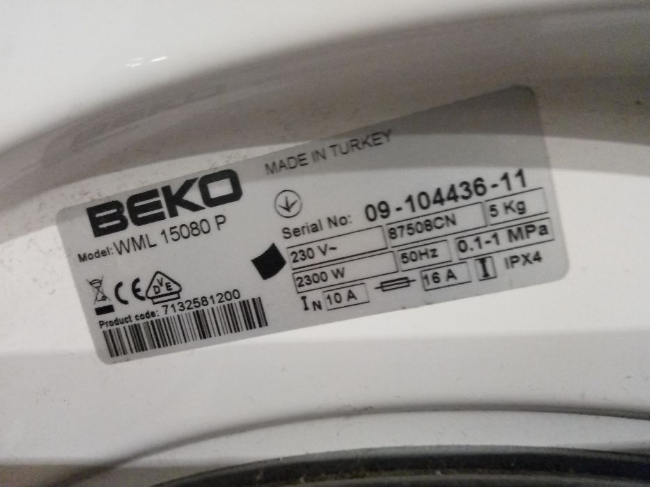 Nowy hydrostat do pralki BEKO