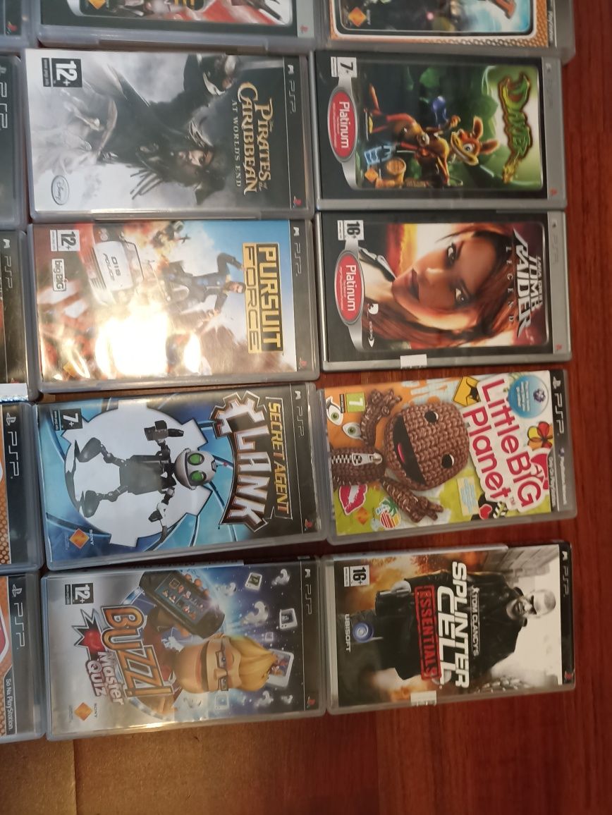 Jogos da PSP unitário ou conjunto