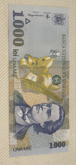 Nota de 1000 lei da Roménia