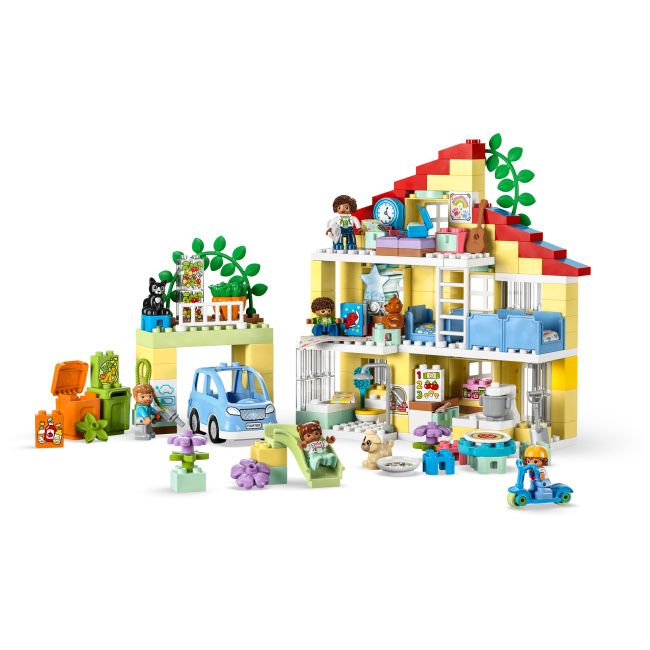 Lego лего 10994 DUPLO Сімейний будинок 3 в 1