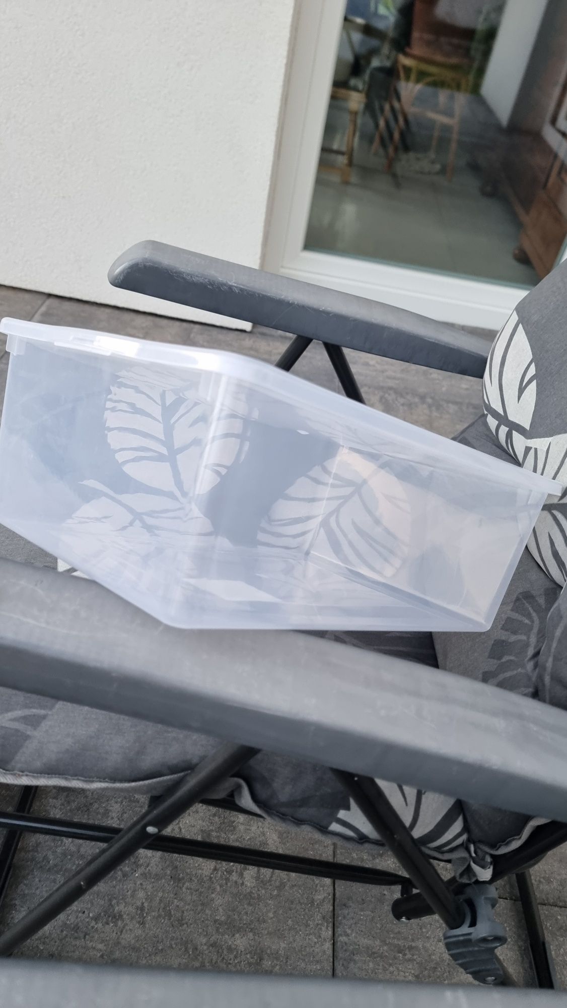Pudełko na buty kozaki Plast Team pudło do przechowywaniai