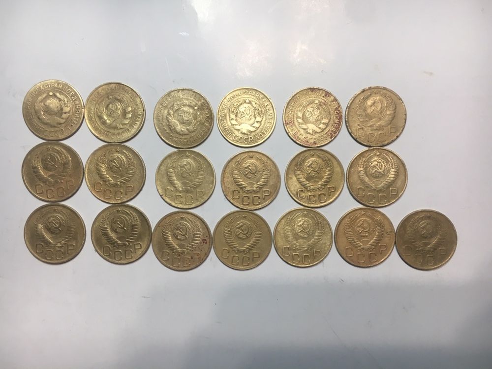 Продам монеты СССР 3 копейки