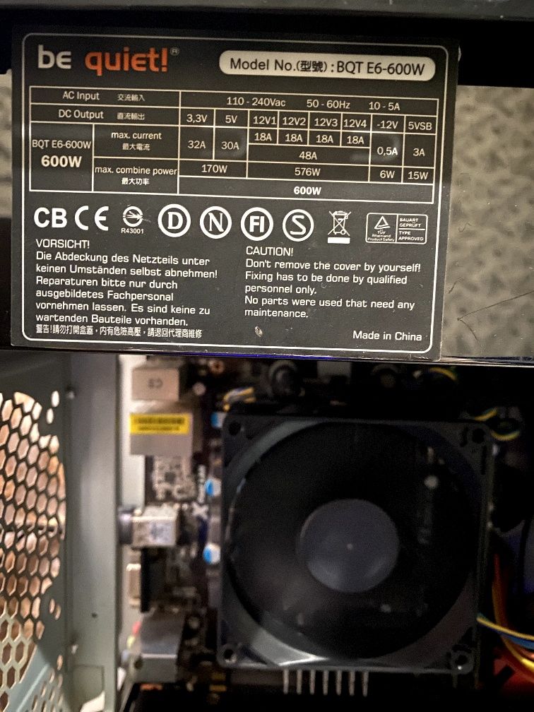 Стационарный игровой ПК, на процессоре AMD