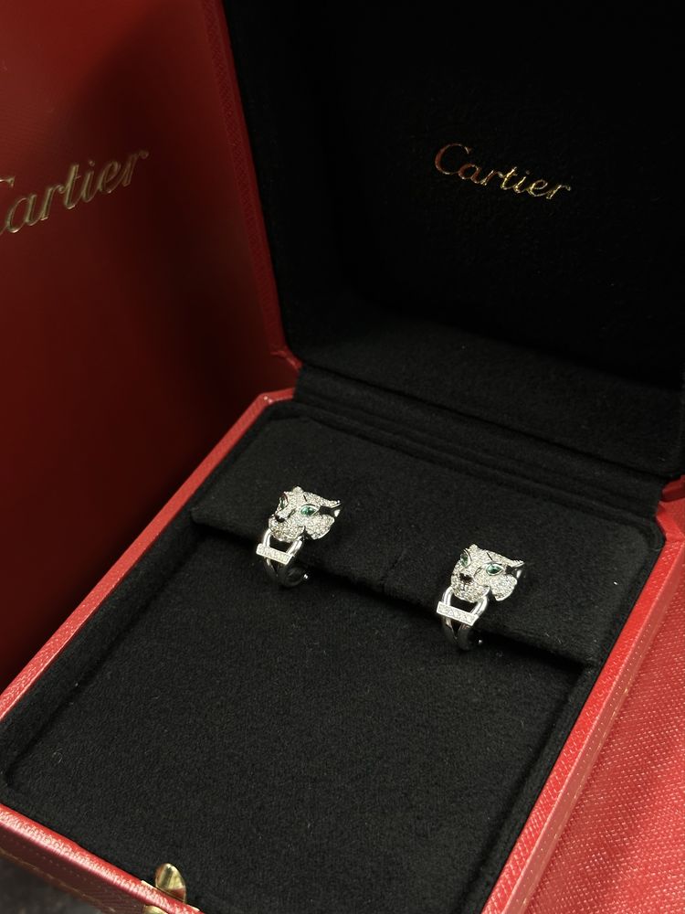 Сережки 1:1  Pantere de Cartier