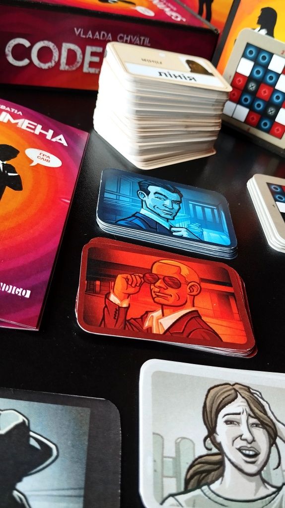 Codenames Кодовые имена / TIN HELM соло-гра / Монстр по-соседству