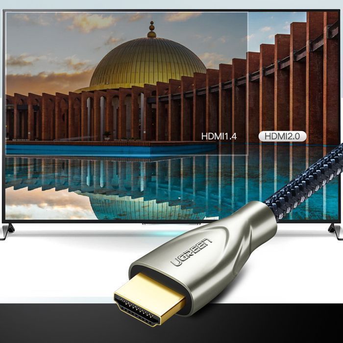 Ugreen Kabel Przewód Hdmi 2.0 4K 60Hz 1M Szary (Hd131)