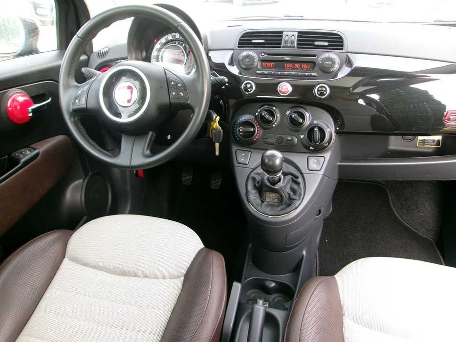 Fiat 500 Sprowadzony Zarejestrowany  Zadbany Panorama