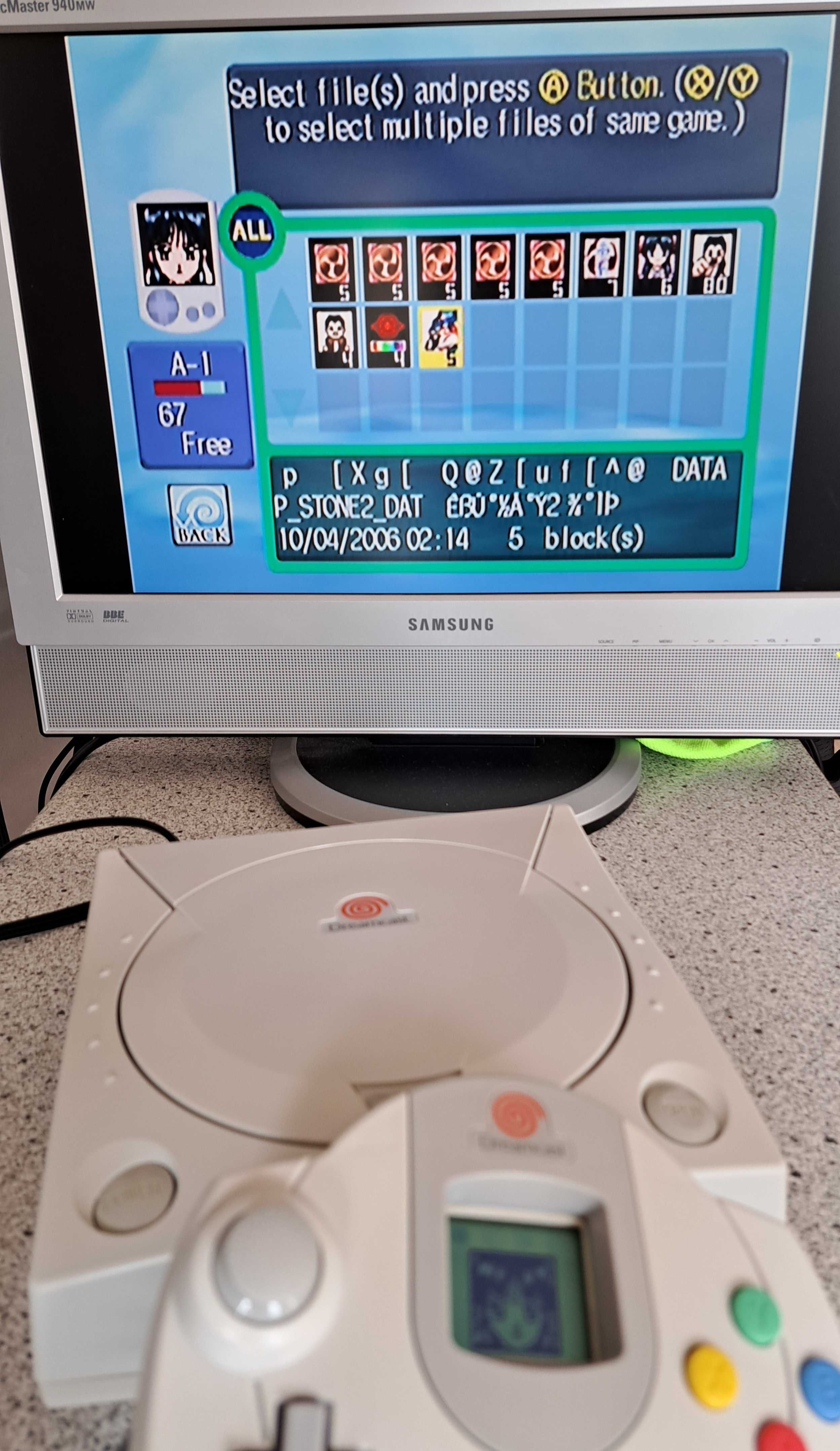 Konsola Sega Dreamcast, NTSC-J, fajny zestaw, sprawny, VA1, 230V