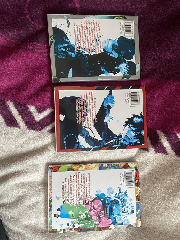 Ao no exorcist tomy 1-3