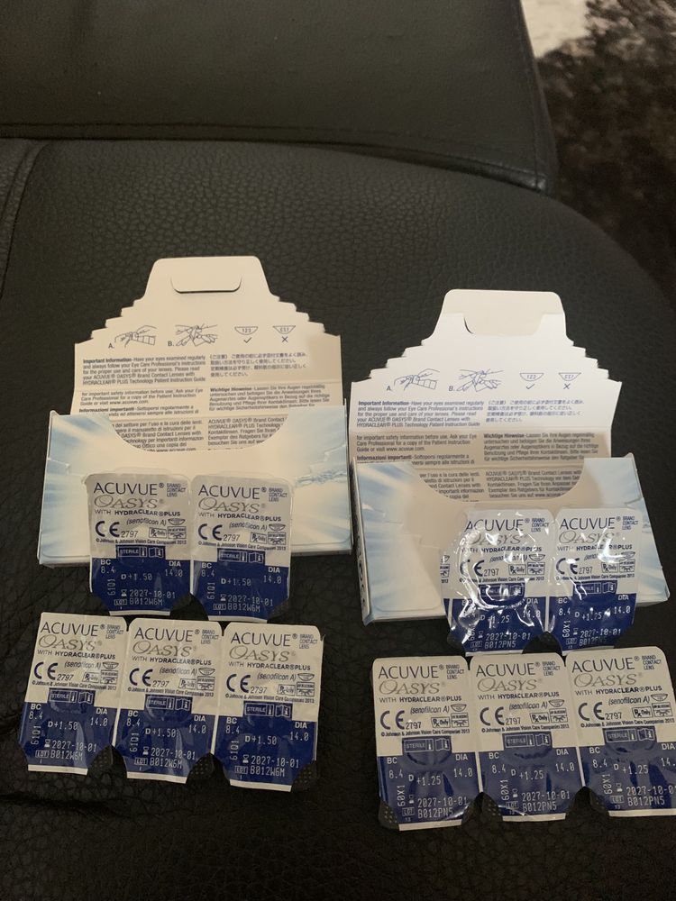Vendo URGENTE lentes contacto ACUVUE OSYS