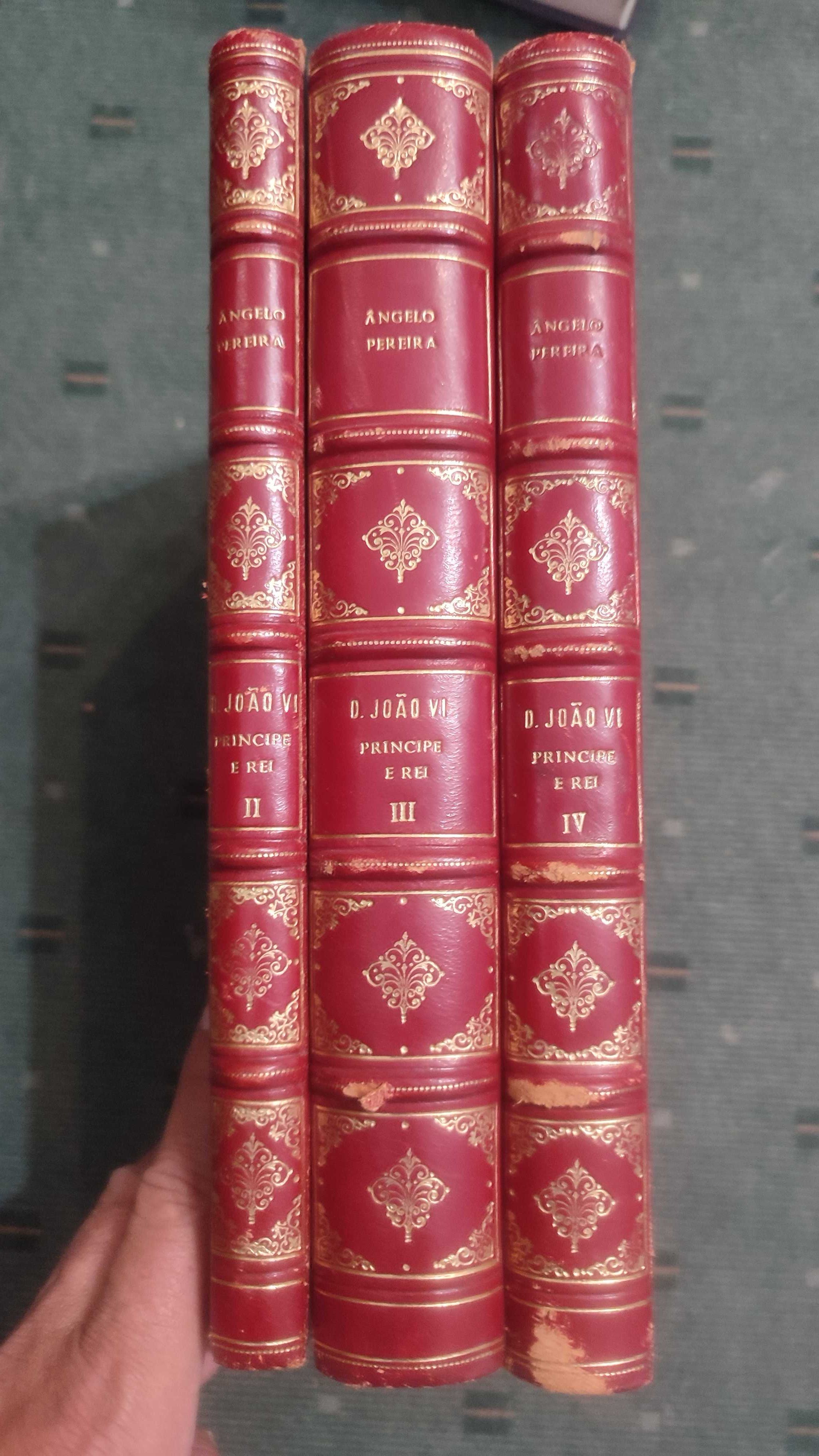 D. João VI Principe e Rei - Ângelo Pereira - 3 Volumes
