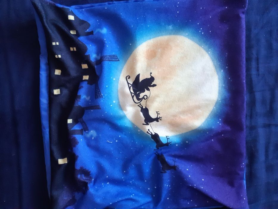 Poszewka świąteczna led