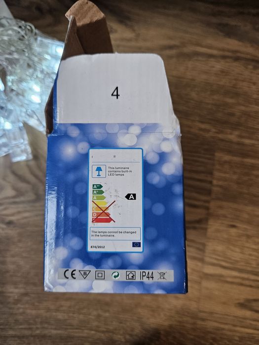 Super zestaw światełka LED z klamerkami na zdjęcia