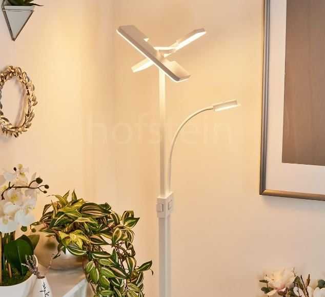Lampa stojąca podłogowa nowoczesna LED CASALUX 185cm ramię do czytania