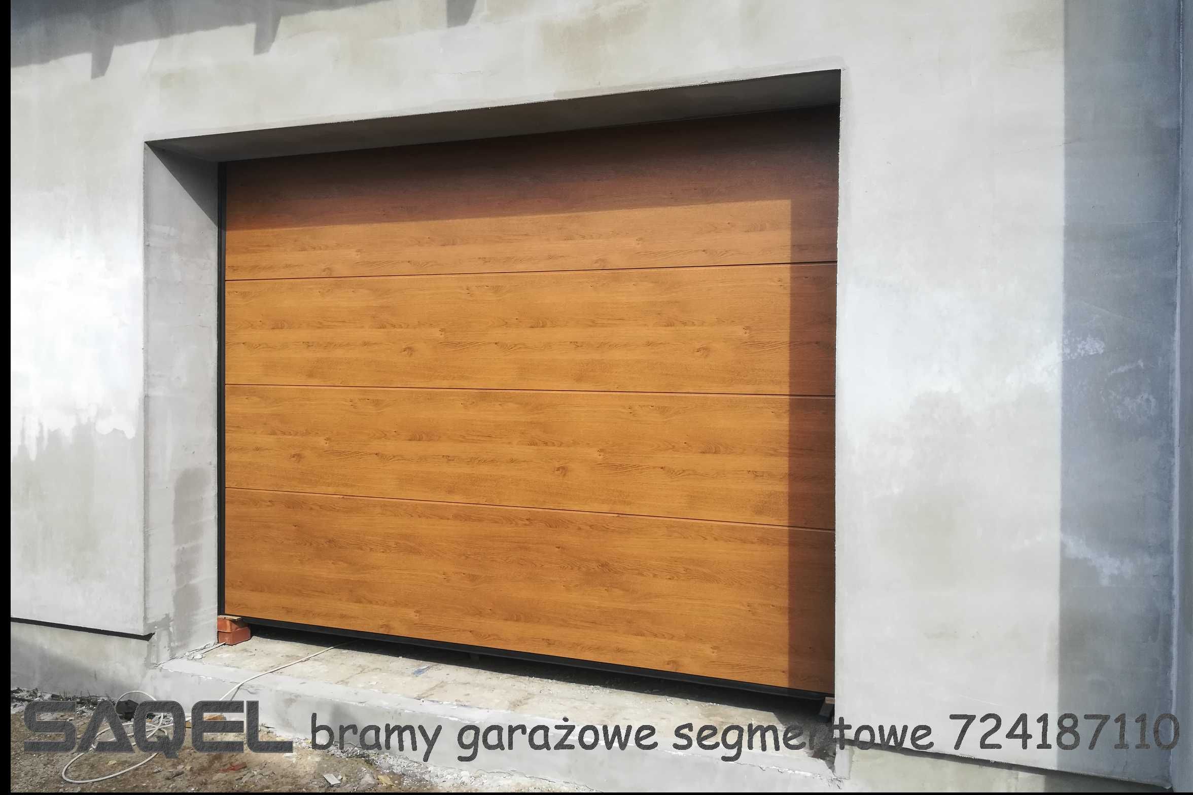 Bramy garażowe segmentowe SAQEL producent