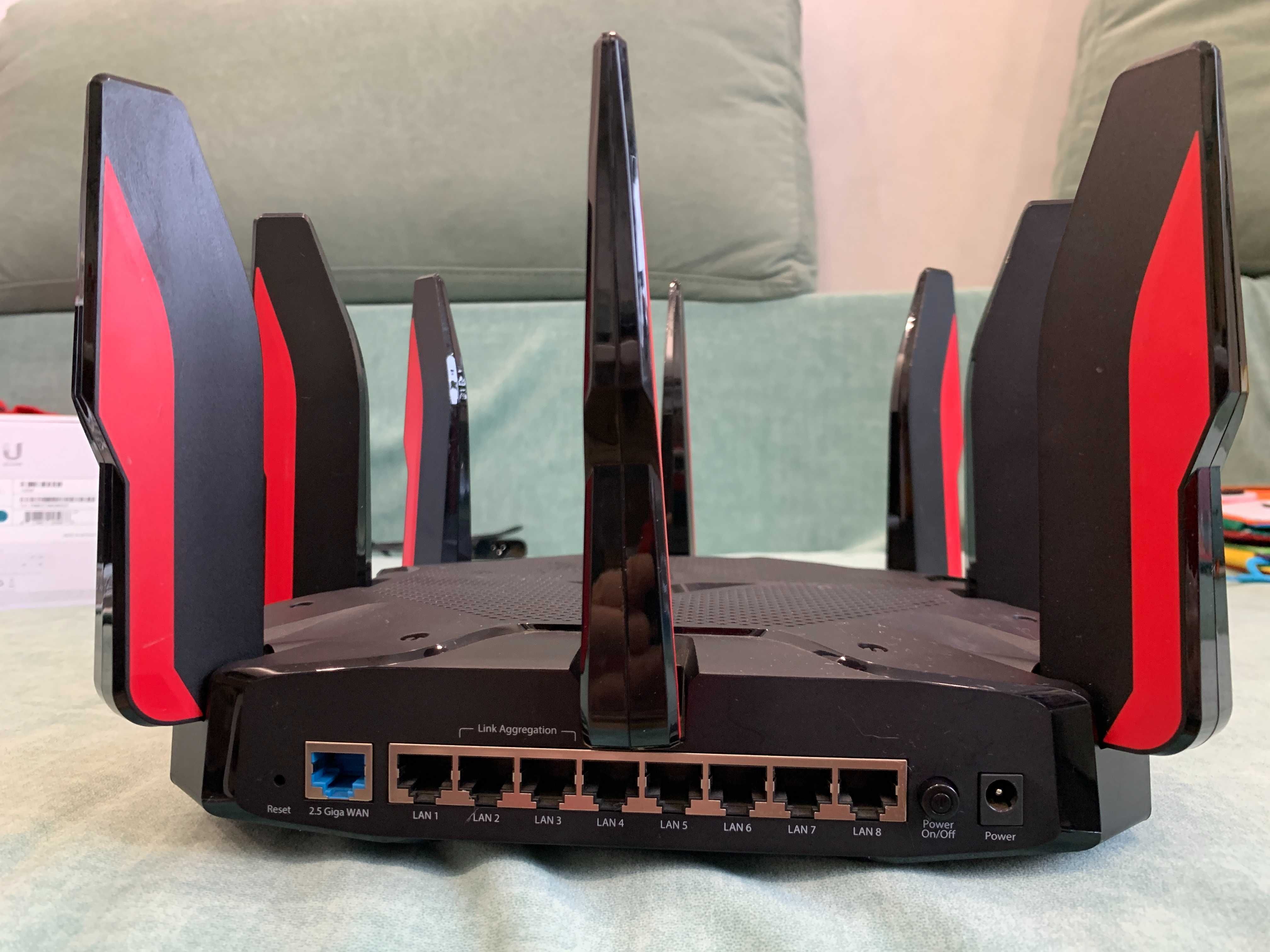 Маршрутизатор TP-LINK Archer AX11000 ігровий Wi-Fi 6 роутер 8 LAN USB