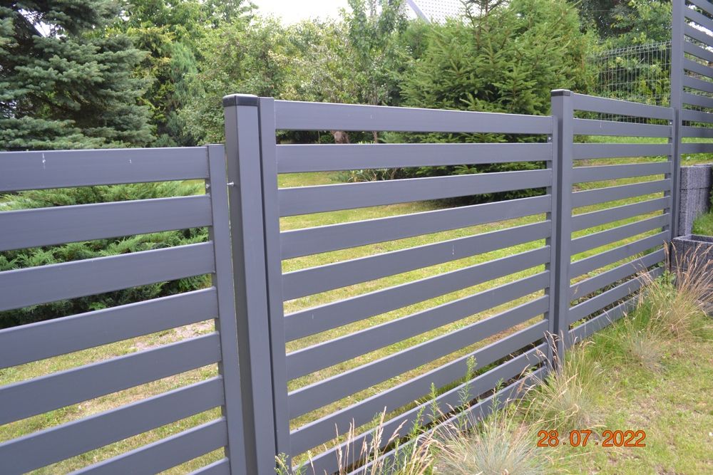 Brama palisadowa 400x150 skrzydlowa