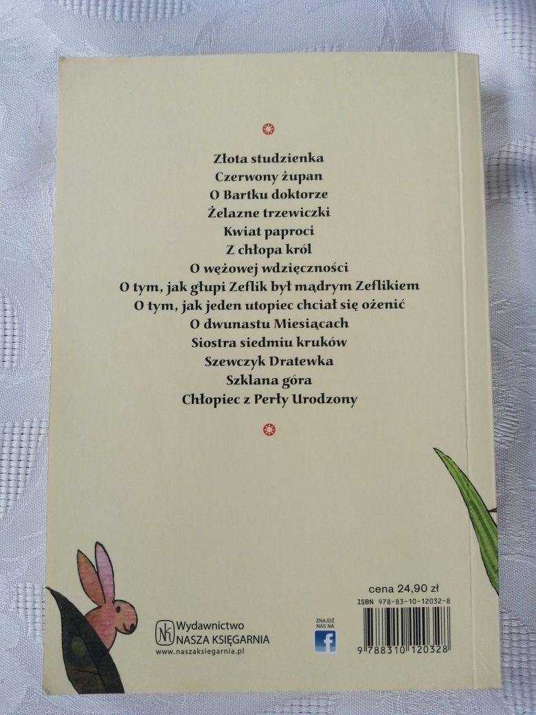 Książka z polskimi baśniami 244 strony