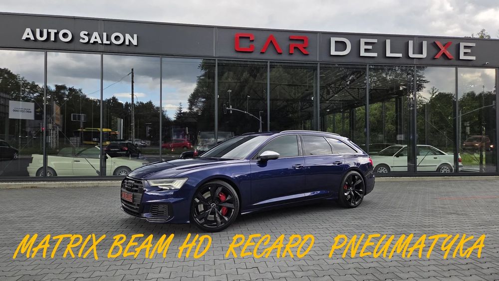Audi S6 Avant MATRIX HD / RECARO / PNEUMATYKA / HeadUP / Alu 21 / Virtual