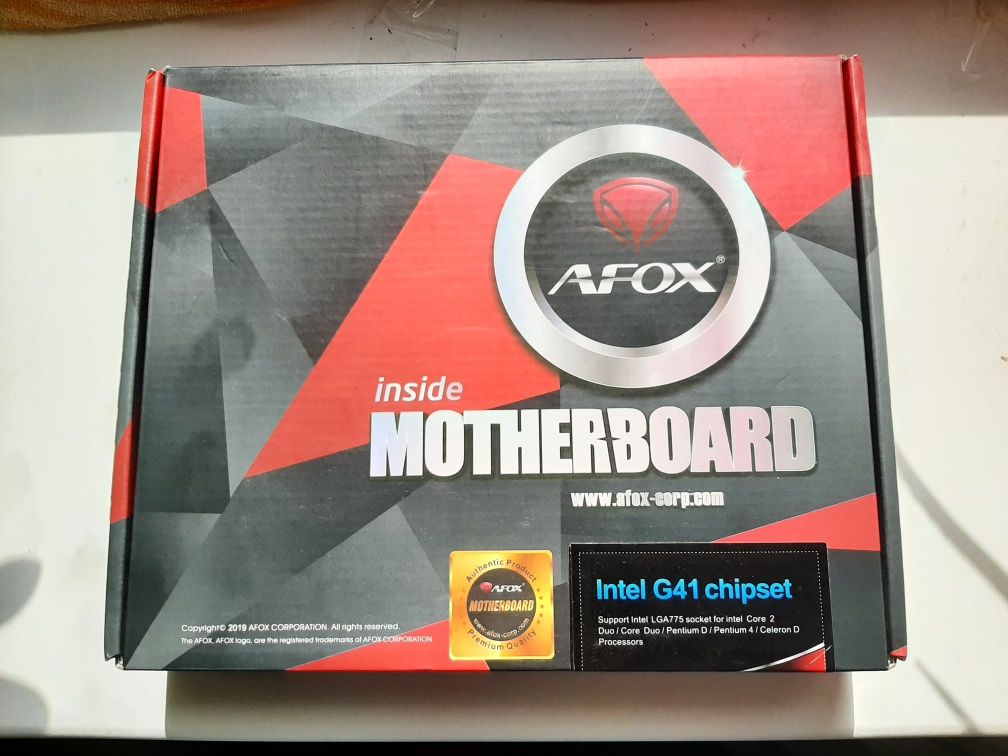 Материнська плата Afox IG41-MA7 LGA775 ddr3