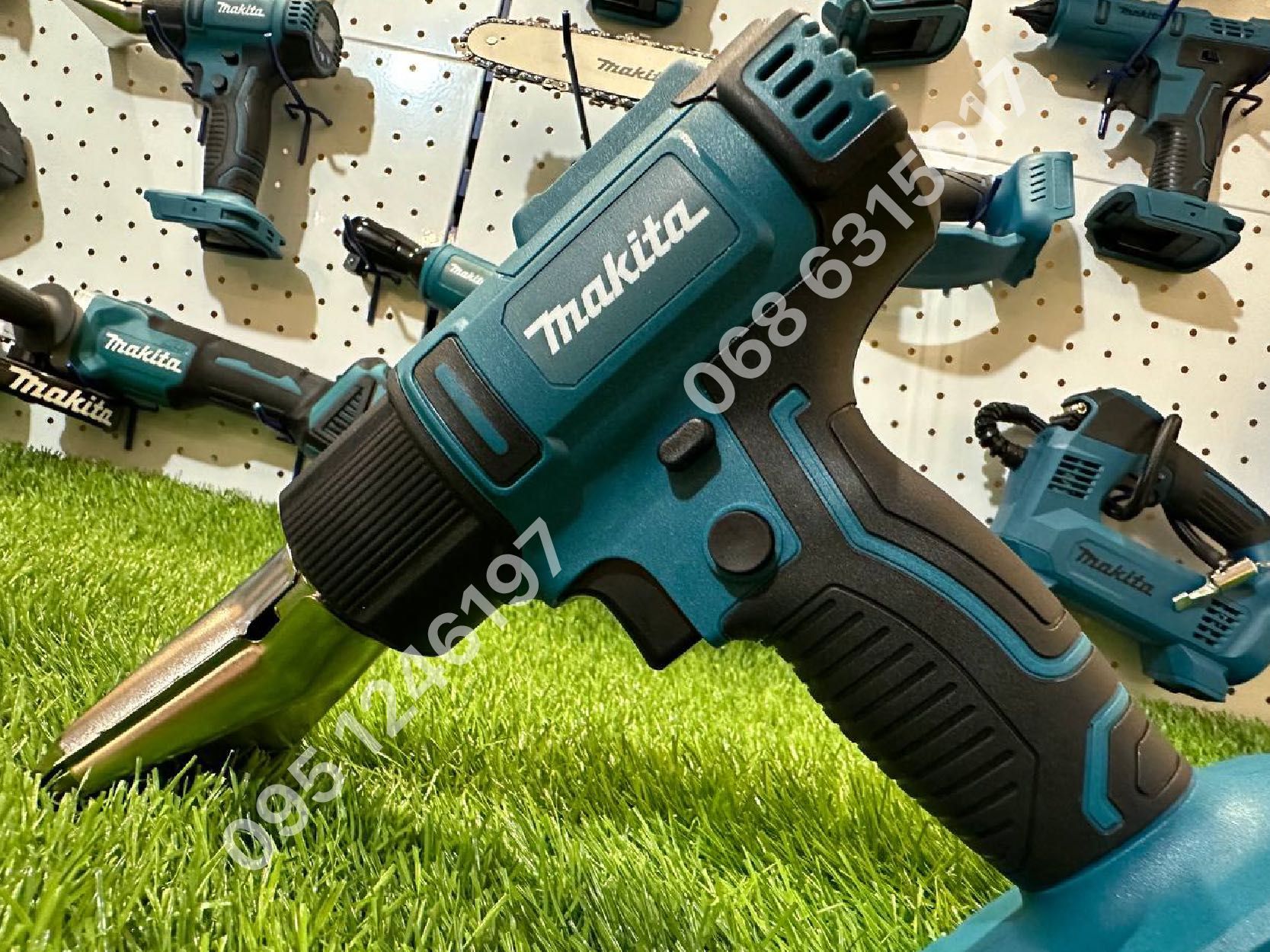 Каркас Аккумуляторный Фен Makita DHG180PT бесщеточный сушка без АКБ