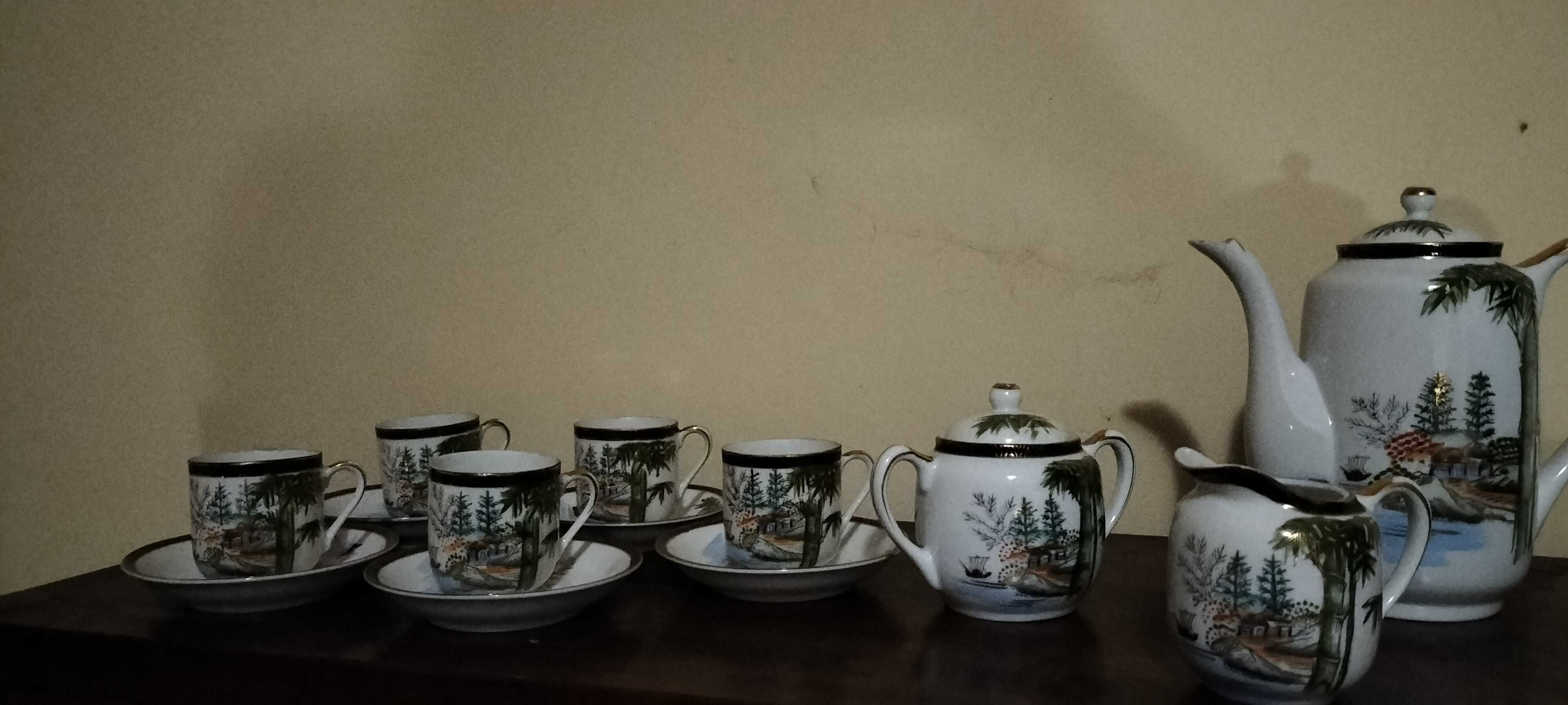 Serviço de chá porcelana chinesa