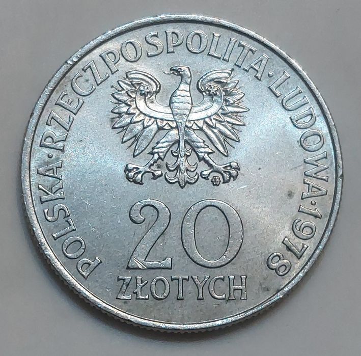 20 złotych 1978 - Interkosmos (st.1/1-)  [#1394]