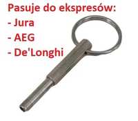 Klucz serwisowy do ekspresów JURA, AEG i De'Longhi