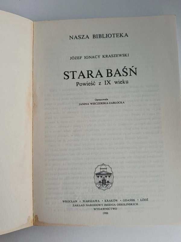 Stara baśń - J. I. Kraszewski