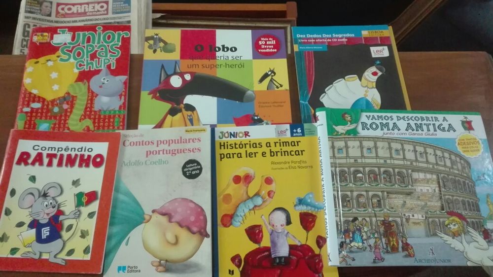 Livros infantis - Títulos variados em excelente estado