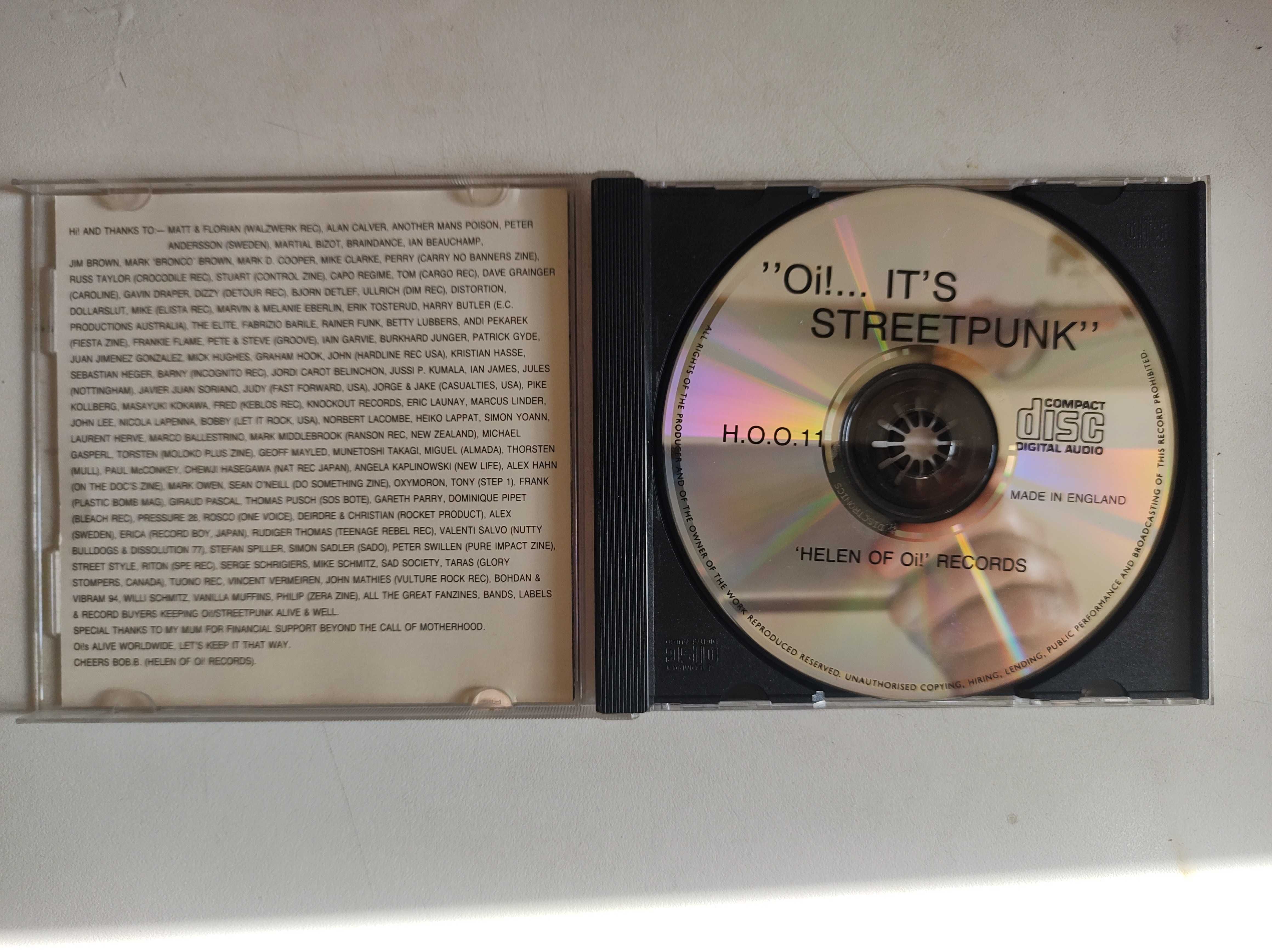 CD Oi! Its Street Punk