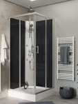Cabine de duche 85x85 praticamente nova