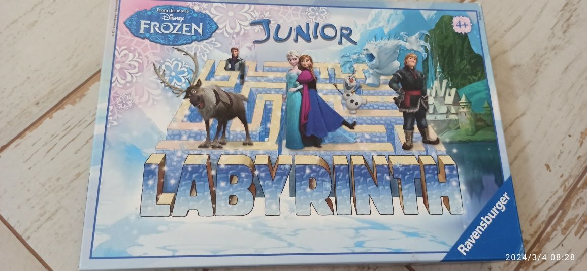 Labirynth labirynt gra Frozen Junior bdb